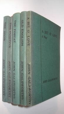 5 John Galsworthy Plays Duckworth & Co 1915-25