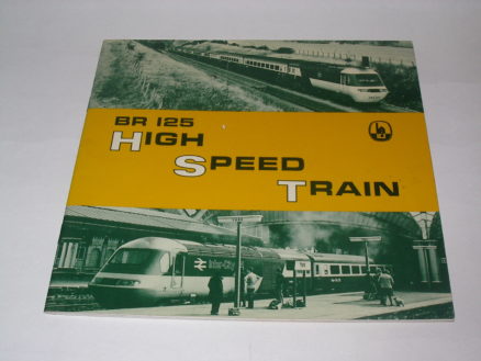 BR 125 High Speed Train Robert Tiller Bradford Barton 1980