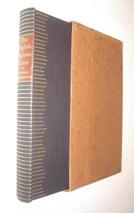 The Confessions of an English Opium-Eater Thomas De Quincey Folio Society 1963