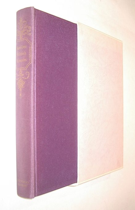 Harriette Wilson's Memoirs Folio Society 1964