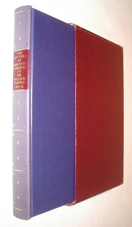 The Letters of Dorothy Osborne to Sir William Temple 1652-54 Folio Society 1968