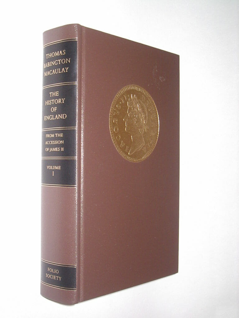 The History Of England Thomas Babington Macaulay 5 Volumes Folio ...