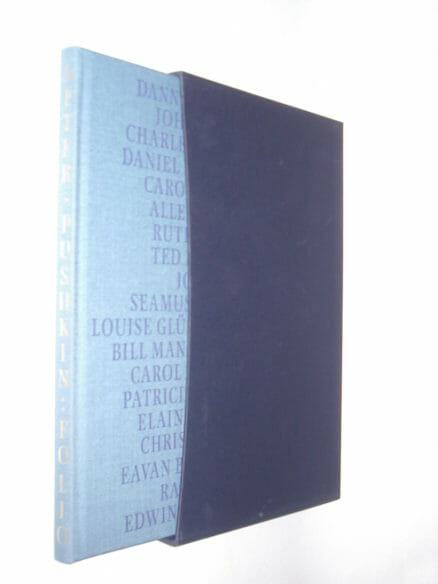 After Pushkin Versions by Contemporary Poets Folio Society 1999