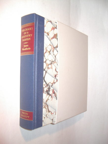 The Diary of a Country Parson Rev James Woodforde Folio Society 1992