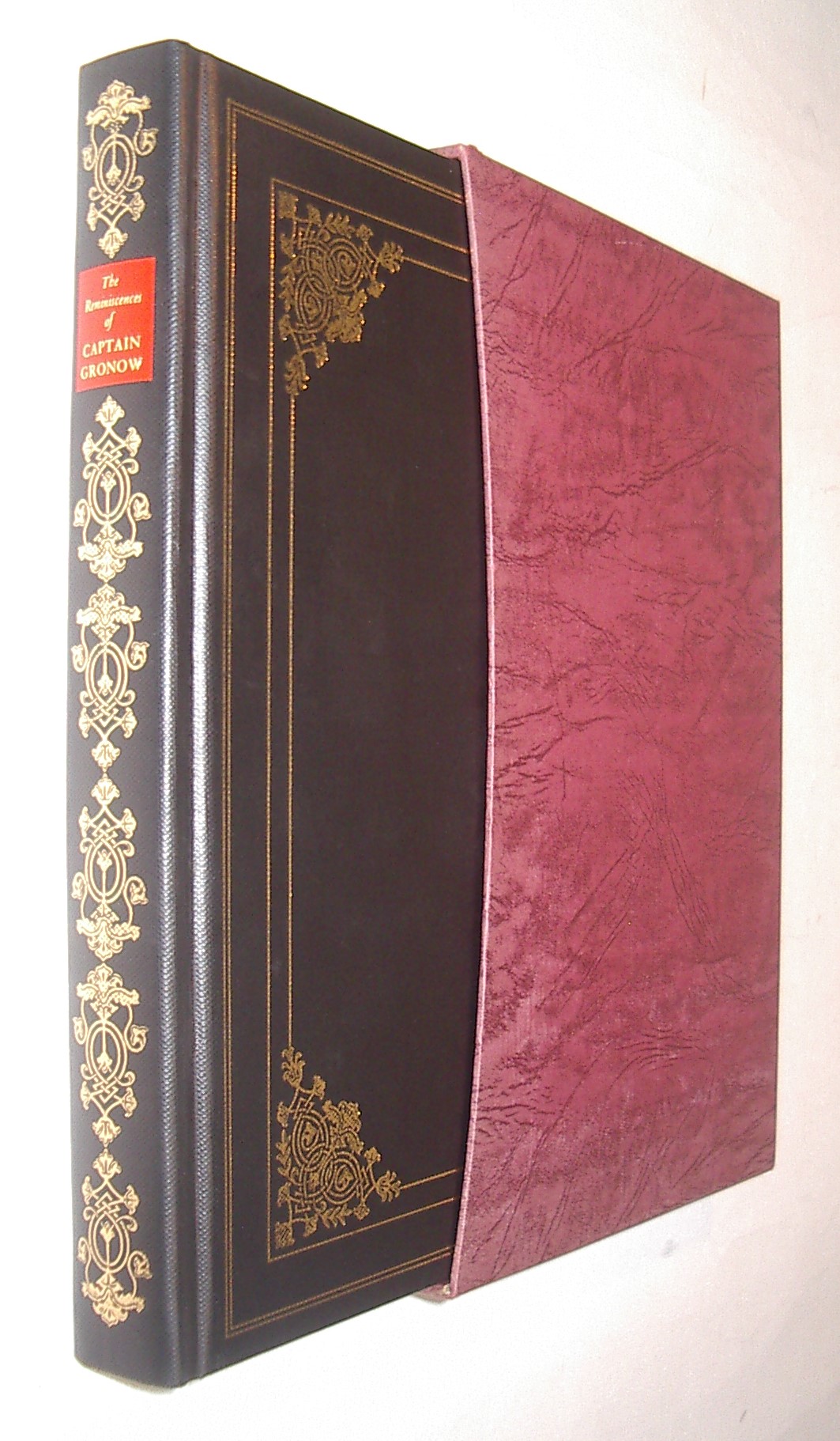 Gronow　of　Selections　The　Society　Reminiscences　from　Folio　Captain　1977