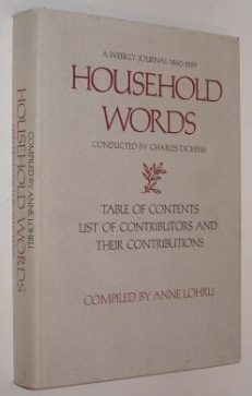 Household Words Compiled By Anne Lohri Toronto 1973