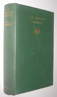 On Forsyte Change John Galsworthy Heinemann 1930