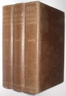 The Tatler George Aitken 3 Volumes Duckworth & Co 1898