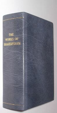 The Works Of Shakespeare Ward Lock Leather c1900