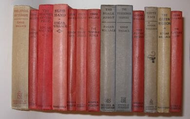 Edgar Wallace Thriller Collection 13 Volumes 1922-1933
