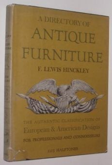 A Directory Of Antique Furniture Hinckley New York 1953