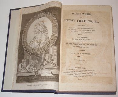 Select Works of Henry Fielding In Five Volumes Edinburgh 1812