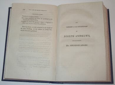 Select Works of Henry Fielding In Five Volumes Edinburgh 1812