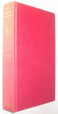 The French Revolution Origins to 1793 Lefebvre ca1971