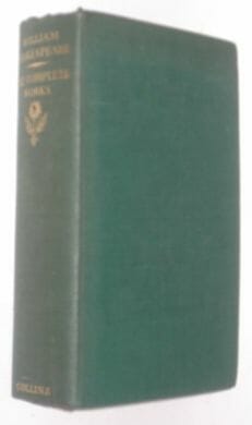 Complete Works William Shakespeare Collins 1951