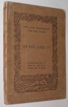 As You Like It Lamb Shakespeare Chatto & Windus 1907