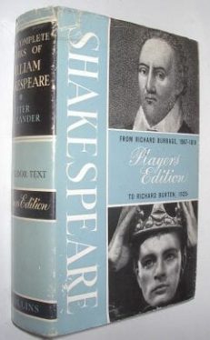 Complete Works Players Edition Shakespeare Collins 1964