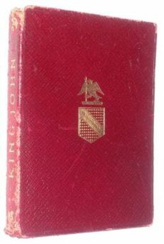 King John Temple Shakespeare Dent 1906