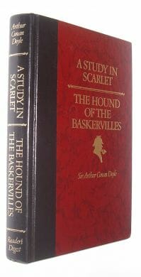 Study In Scarlet & Hound Of The Baskervilles Conan Doyle Readers Digest 1990