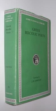 Greek Bucolic Poets Loeb Classical Library Harvard UP 2001