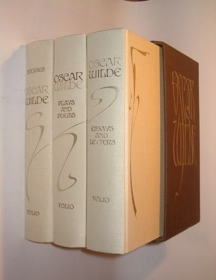 The Works of Oscar Wilde Three Volumes Folio Society 1995