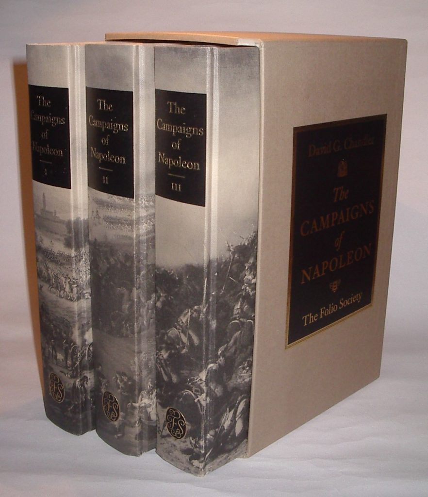 The Campaigns of Napoleon David G Chandler Folio Society 2002 HC Books
