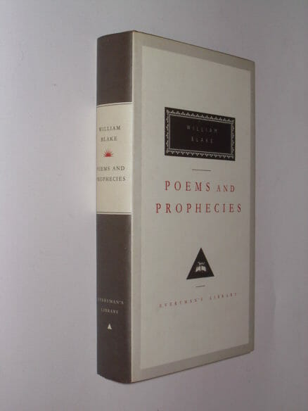 Poems and Prophecies William Blake Everymans Library 1991