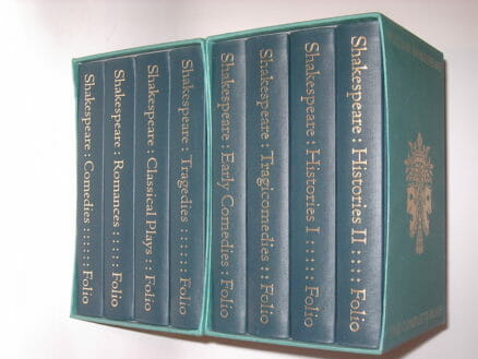 The Complete Plays William Shakespeare 8 volumes Folio Society 1998