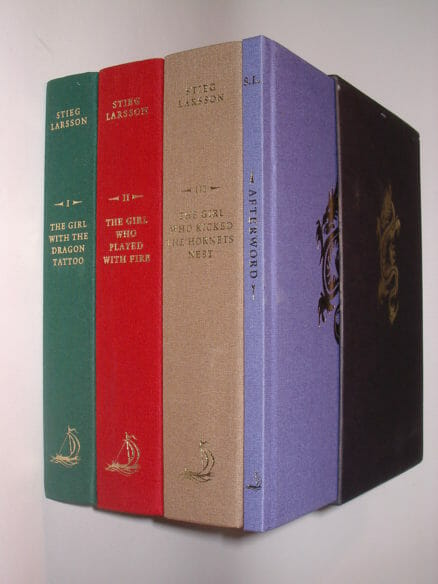 Stieg Larsson Millennium Trilogy Girl With The Dragon Tattoo 2010