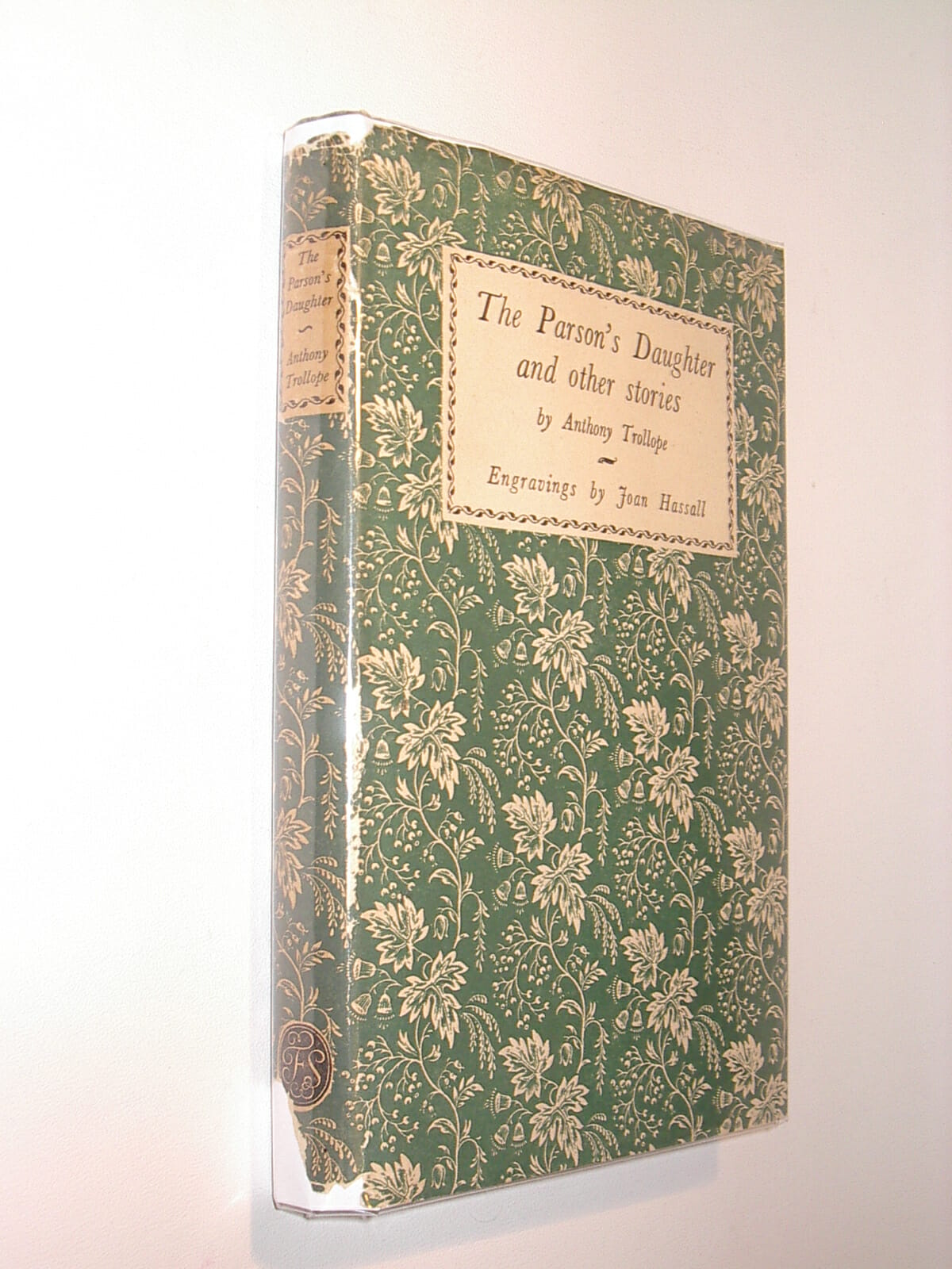 The Parson’s Daughter & Other Stories Trollope Folio Society 1949 - HC ...