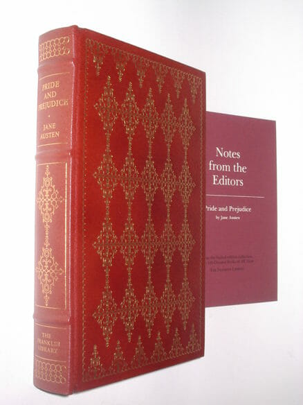 Pride and Prejudice Jane Austen Franklin Library 1980