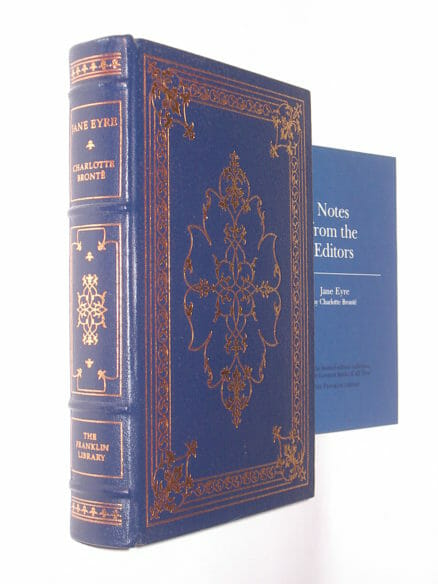 Jane Eyre Charlotte Bronte Franklin Library Ltd Edition 1981