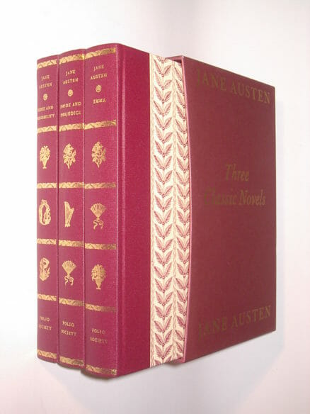 Three Classic Novels Jane Austen Folio Society 1996