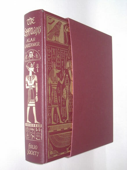 The Egyptians An Introduction Sir Alan Gardiner Folio Society 1999