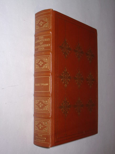 The Adventures of Huckleberry Finn Mark Twain Franklin Library 1975