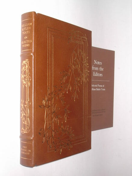 Selected Poems of William Butler Yeats Franklin Library 1979