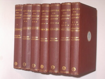 Cameos from English History Charlotte M Yonge Macmillan 1893