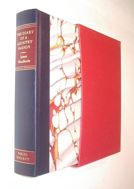 The Diary of a Country Parson Rev James Woodforde Folio Society 2015