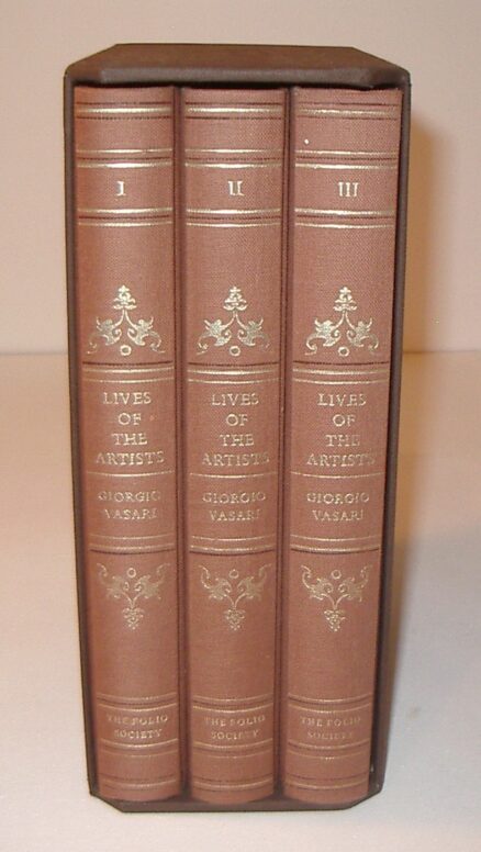 Lives of the Artists Giorgio Vasari Folio Society 1993 - HC Books