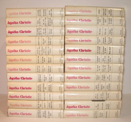 Agatha Christie Complete Crime Collection 72 Novels in 24 Volumes Hamlyn 1969-71