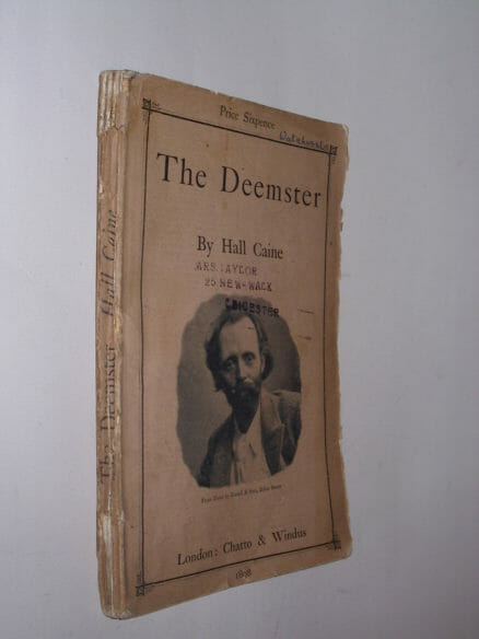 The Deemster Hall Caine Paperback Chatto & Windus 1898