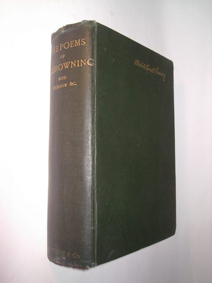 The Poems Of Elizabeth Barrett Browning Warne c1890