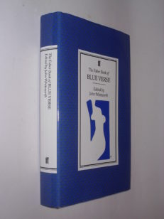 The Faber Book Of Blue Verse ed John Whitworth Faber 1990