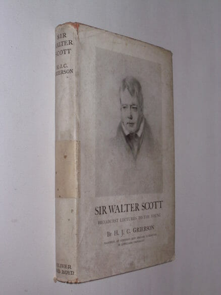 Sir Walter Scott Broadcast Lectures To The Young Grierson 1932