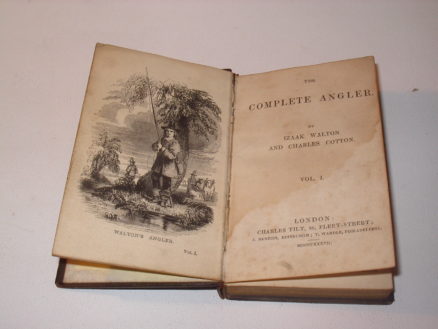 The Complete Angler Izaak Walton Charles Cotton Tilt 1837 - Image 3