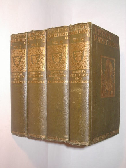 The Poetry of Robert Burns Centenary Edition Caxton 1896