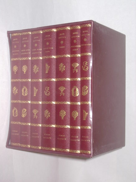 Jane Austen The Complete Novels 7 Volume Boxed Set New Folio Society 1997