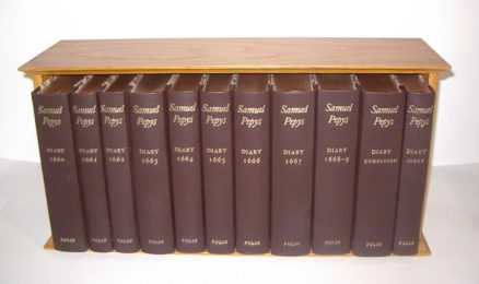 The Diary of Samuel Pepys 11 Volumes Folio Society Limited Edition 2003