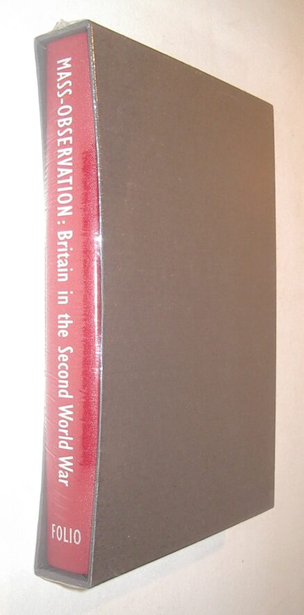 Mass-Observation Britain In The Second World War Brand New Folio Society 2007