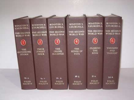 The Second World War Winston Churchill 6 Volumes NSC Folio Society 2000 - Image 3